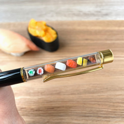 餃子デザイン ボールペン 本体 ミニチュアハイボール ミニチュアフード 0.5