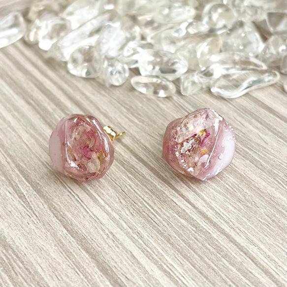 春色煌めくピアス／イヤリング 1枚目の画像