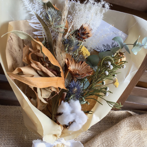 なっぴ様⭐︎ハンドメイド　枯れない花束　ミニ　花束22個（ラベンダー66本） なっぴ様⭐︎ハンドメイド 枯れない花束 ミニ 花束22個