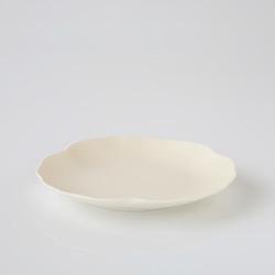 白磁　菓子皿　小皿　マット　和菓子 3枚目の画像
