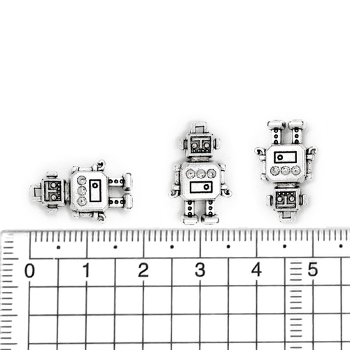 ハンドメイド ロボットチャーム まとめ売り 個性派パーツアート 全22体セット 楽天市場】ロボットチャームの通販