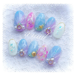 ネイルチップ・付け爪 hina_nail.11 付け爪ネイルチップ11 - メルカリ