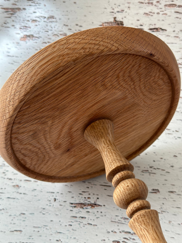 木製コンポート皿 2枚目の画像
