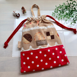 女の子パネル生地♡くまさん耳のボストンバッグ♡ハンドメイド♪ 女の子パネル生地♡くまさん耳のボストンバッグ♡ハンドメイド♪Ω