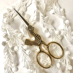 アンティーク調刺繍ハサミ ニワトリ その他雑貨 w_moon 通販 15377166