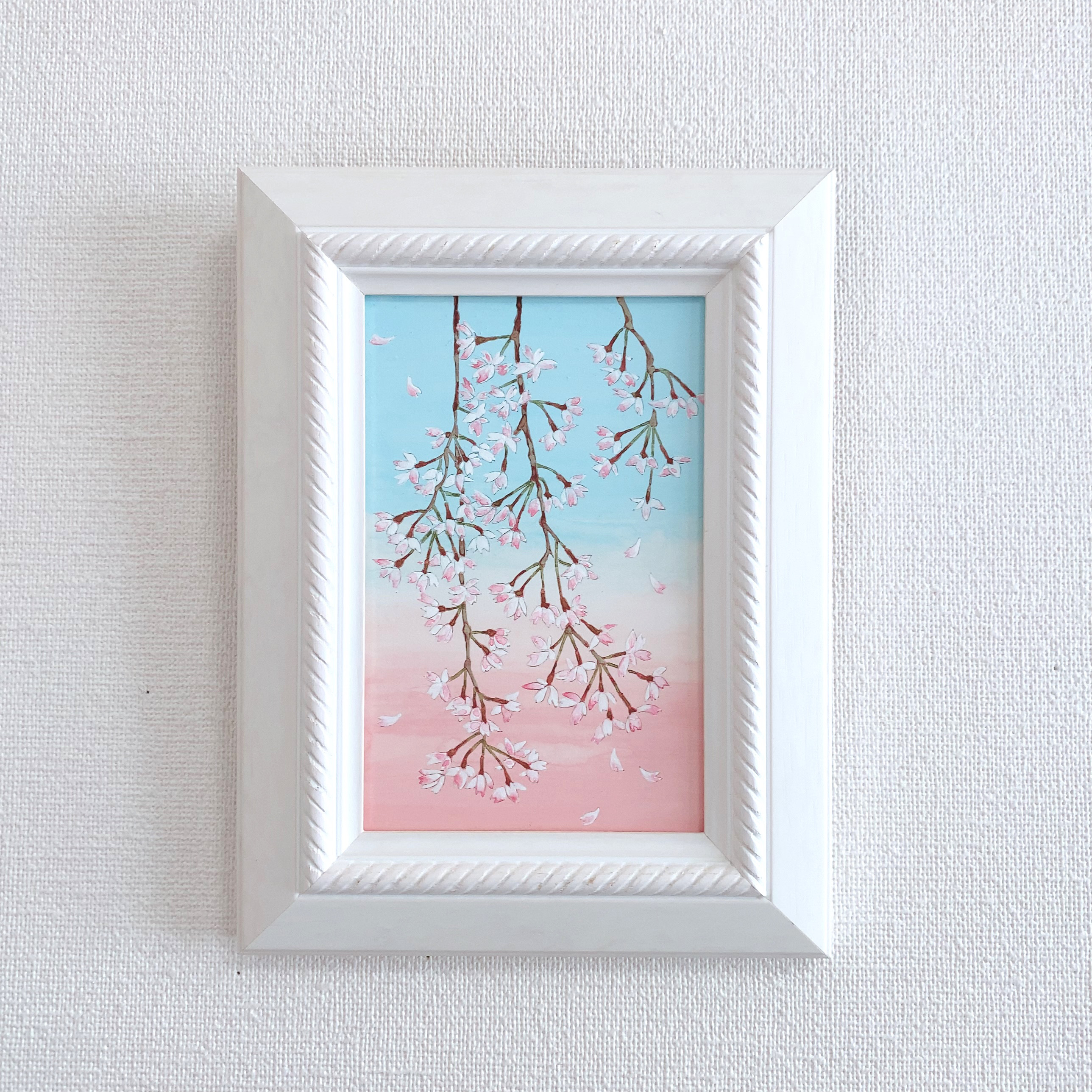 日本画 桜の枝を持つ女性 日本画 桜の枝を持つ女性 日本画 桜の枝を持つ女性 Collection of