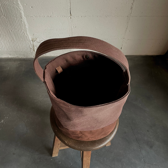 チョコレート×ブラウニーのone_toneトートバッグ 5枚目の画像