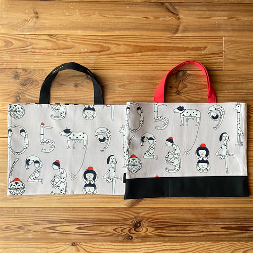 入園入学グッズ レッスンバッグ《数字柄》入園入学シリーズ