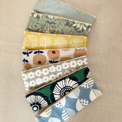 入園入学グッズ5点セット》アイボリーのボタニカル柄｜花柄