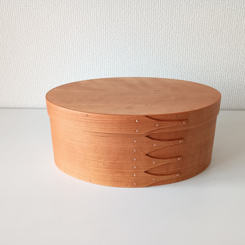 OVAL SHAKER BOX  日本製　チェリー材 Shaker Oval Box #6 - チェリー その他インテリア雑貨 Okalu