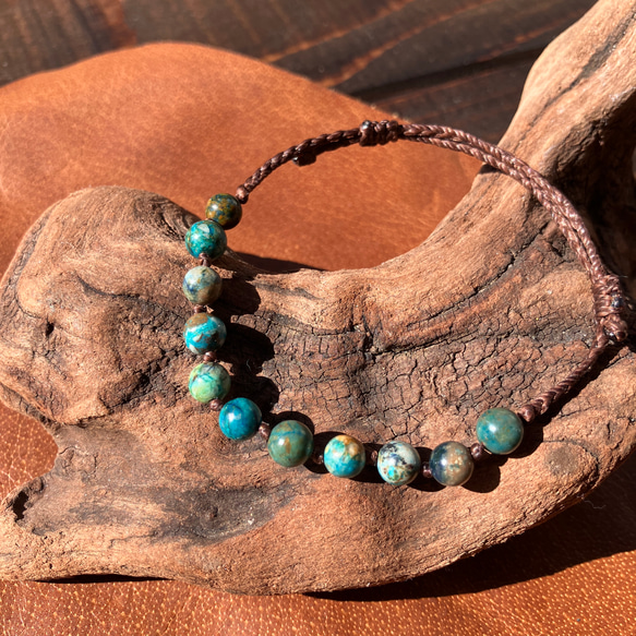 Stone Bracelet - Chrysocolla – クリソコラ ブレスレット