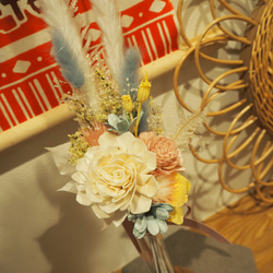 雛飾り　ひなまつり　お雛様　ミニ花束✿ 2枚目の画像