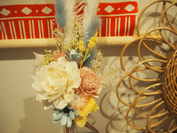 雛飾り　ひなまつり　お雛様　ミニ花束✿ 10枚目の画像
