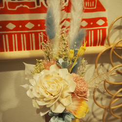 雛飾り　ひなまつり　お雛様　ミニ花束✿ 6枚目の画像