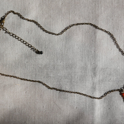 choucho(＋天然石)ネックレス 4枚目の画像