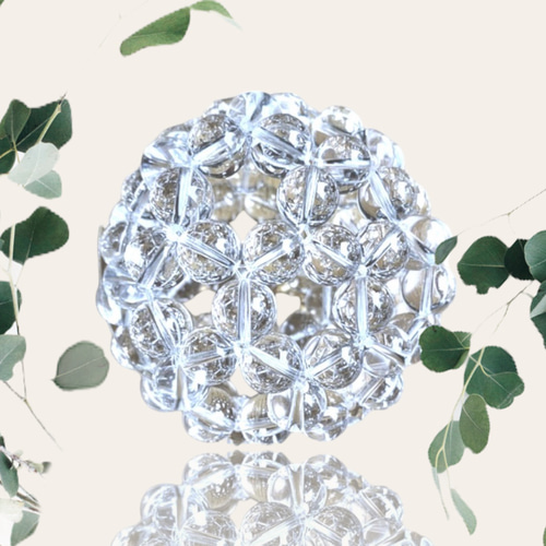 ✧専用ページ✧ フラーレン in フラーレン 8点 16mm 3A フラーレンクリエイターが作った16mm水晶の本物フラーレン