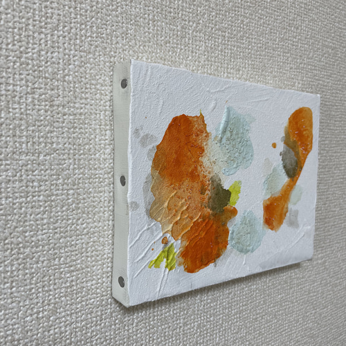 抽象的なテクスチャーアート作品　天使の絵 アクリル画天使の絵～Revelation（啓示）～天使が伝える愛の