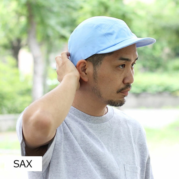 アンパイアキャップ メンズ つば短い 帽子 大きいサイズ 夏 スポーツ レディース 日本製 ジェットキャップ 春 春夏 8枚目の画像