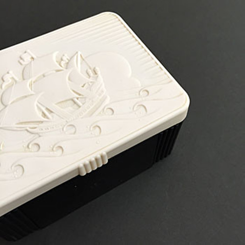 なな❣️アンティーク調 ダストBOX 物入 収納 ドールペイントヴィンテージ Amazon.co.jp: 木製キャプテンライティングボックス
