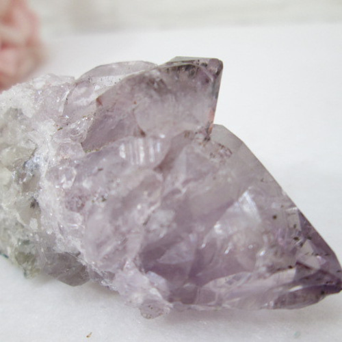 天然石 原石 ラベンダーアメジストミニクラスター 32g 天然石 Rose