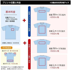 Tシャツ プリント 作成 オリジナルtシャツ オーダー 綿100% Tシャツ 2枚目の画像