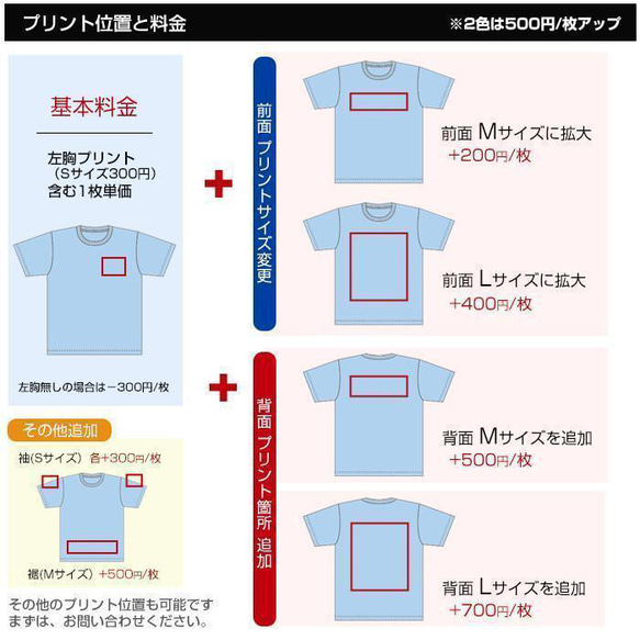 Tシャツ プリント 作成 オリジナルtシャツ オーダー 綿100% Tシャツ 2枚目の画像