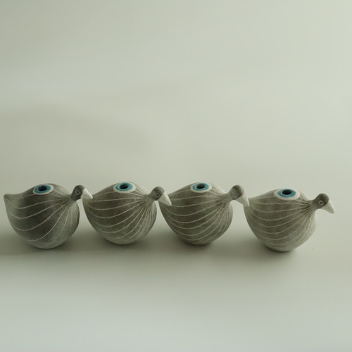 未使用・新品 手作り陶器 花瓶 白茶ストライプ 土鳥 / ストライプ（中）花器 一輪挿し 一輪挿し・花瓶・花器