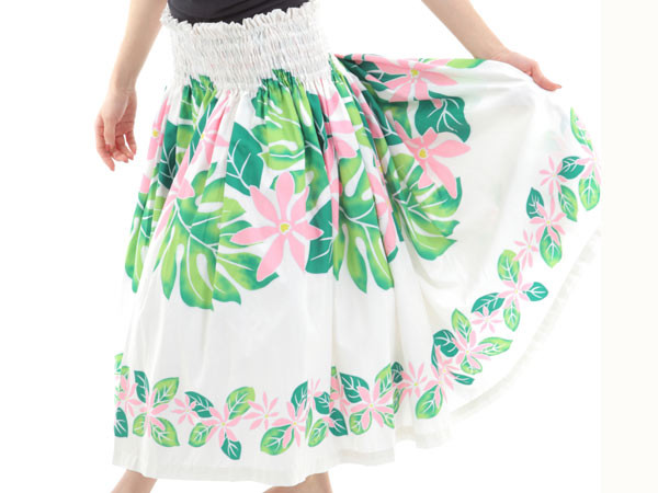 パウスカート　フラダンス　太って見えないパウスカート　受注生産および即納 p00825