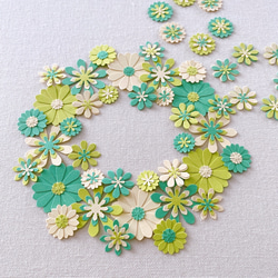 ◉送料込み◉クラフトパンチ 花 アルバム 飾り 寄せ書き スクラップ