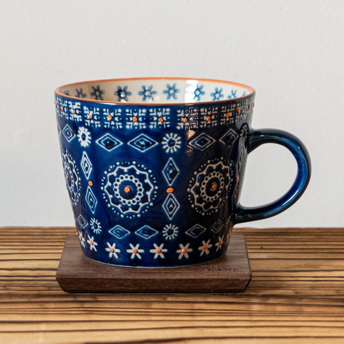 ペアマグカップ コースターセット 】名入れオーダー無料 オーク