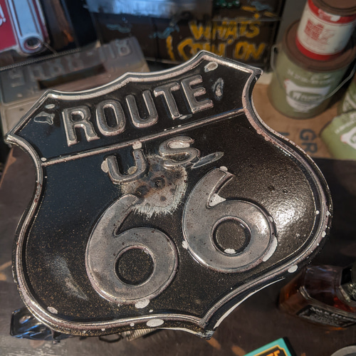 ルート66 ロゴ ビンテージテーブル