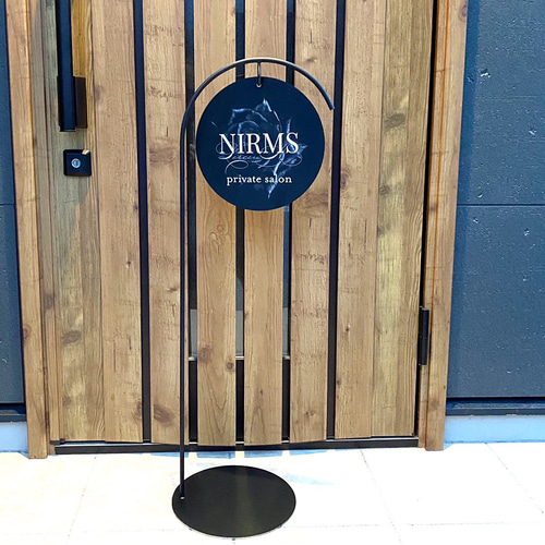 アイアン看板☆Bosendorfer5☆ 丸型イーゼル