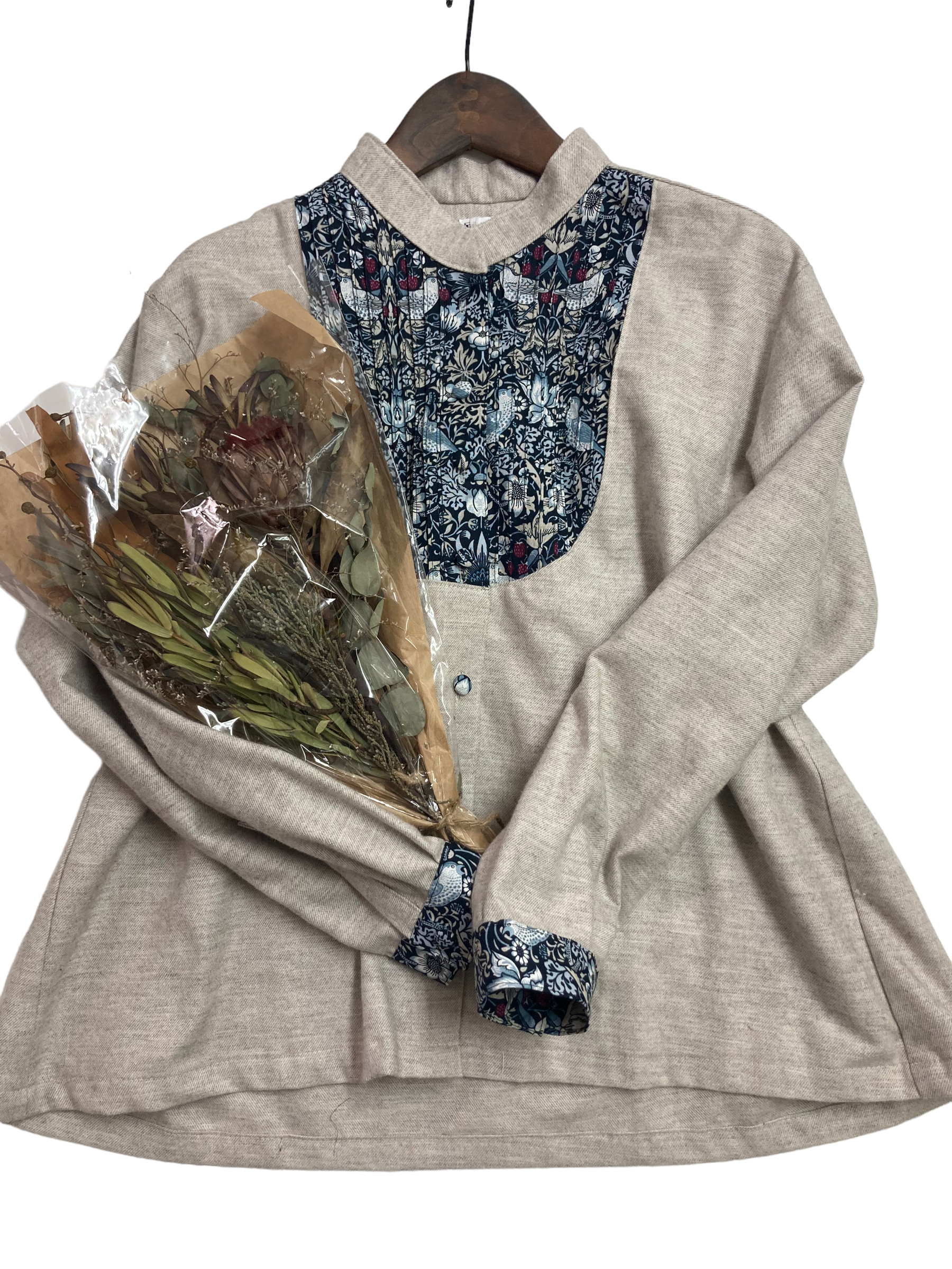 ウィリアムモリス　ブラウス