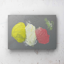 チョコラズベリー味 テクスチャーアート 抽象画 原画 絵画 memerapo