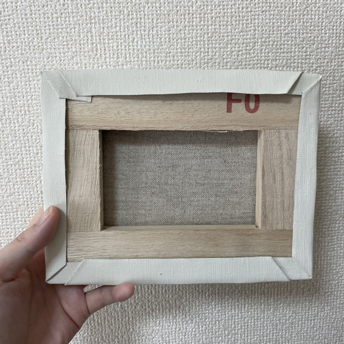 みどりにみずいろ 抽象画 テクスチャーアート 原画 絵画 memerapo 通販