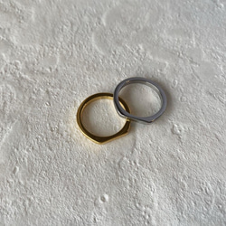 ステンレスリング フラット 6枚目の画像