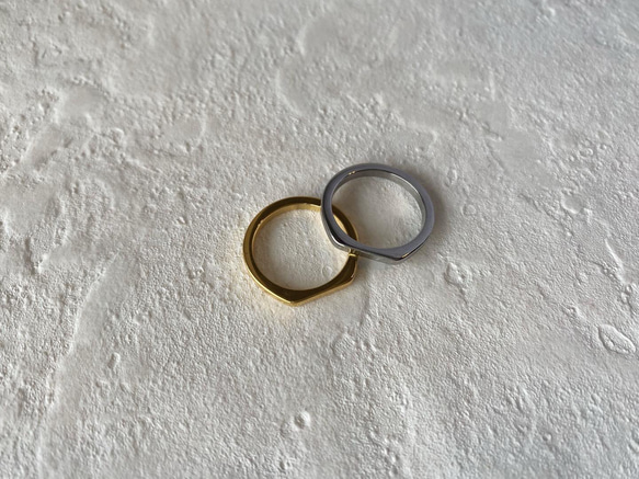 ステンレスリング フラット 6枚目の画像