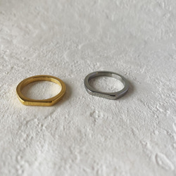 ステンレスリング フラット 5枚目の画像