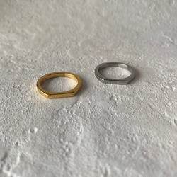 ステンレスリング フラット 3枚目の画像