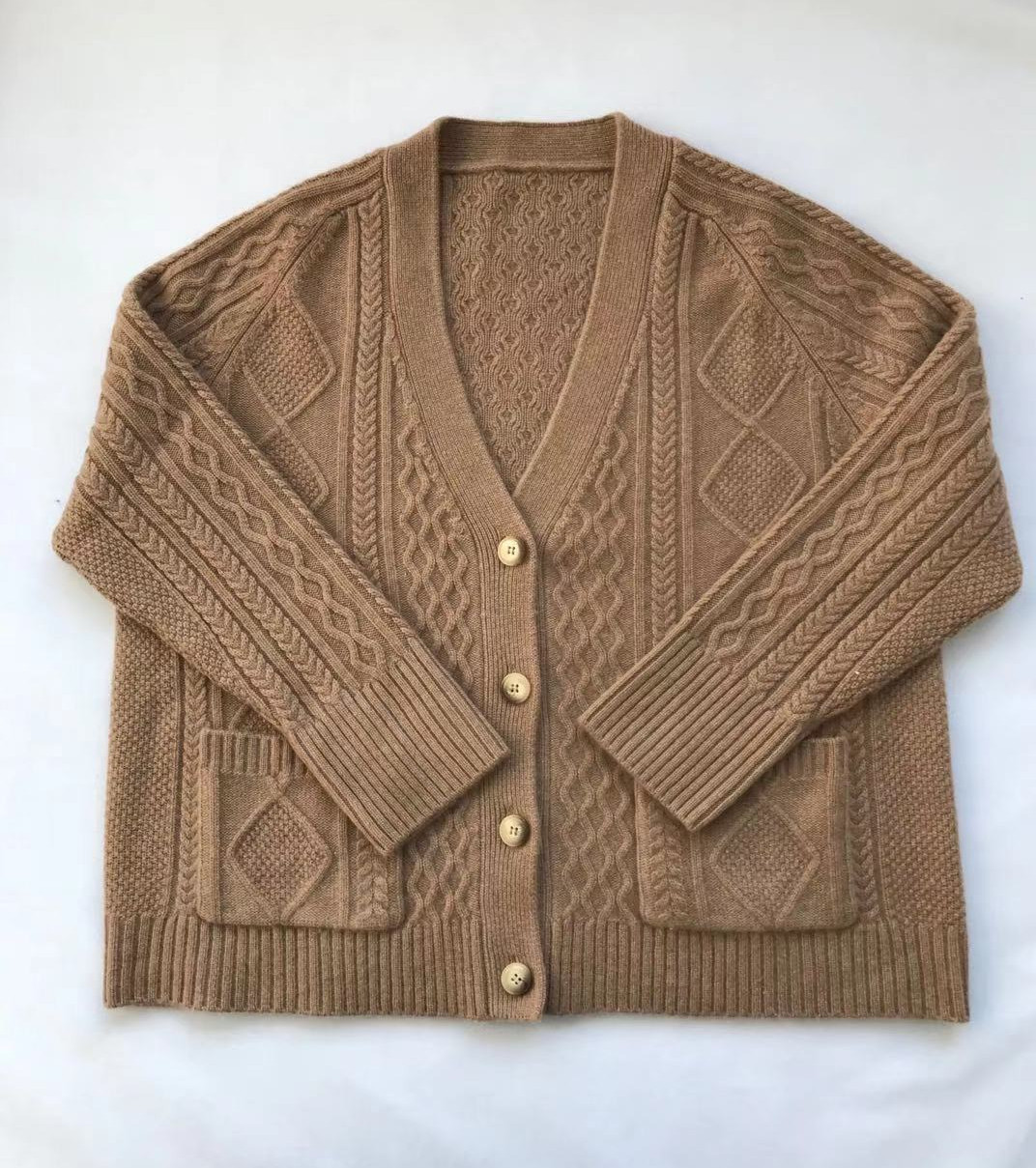 【受注製作】100％カシミア　セーター・YK0191