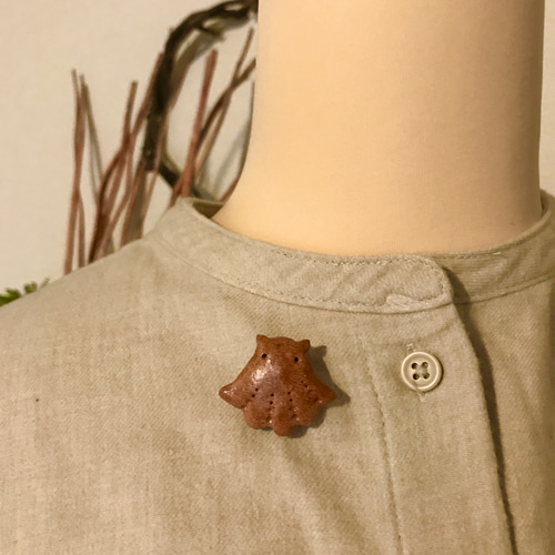 優れた品質 メンダコのブローチ ブローチ efjika 通販 15382452｜Creema アクセサリー
