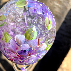 琉球風鈴：紫あじさいの風 9枚目の画像