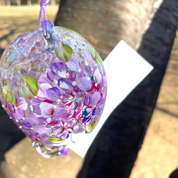 琉球風鈴：紫あじさいの風 6枚目の画像