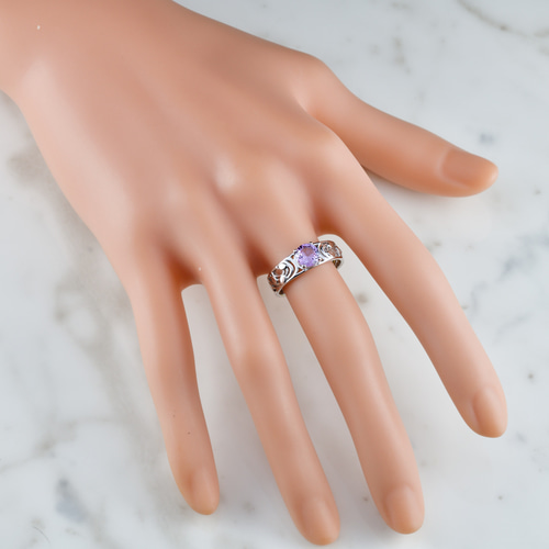 さくらインカット® 6mm 流水桜模様のリング SILVER925 指輪 さくらインカット® 6mm 流水桜模様のリング SILVER925 指輪