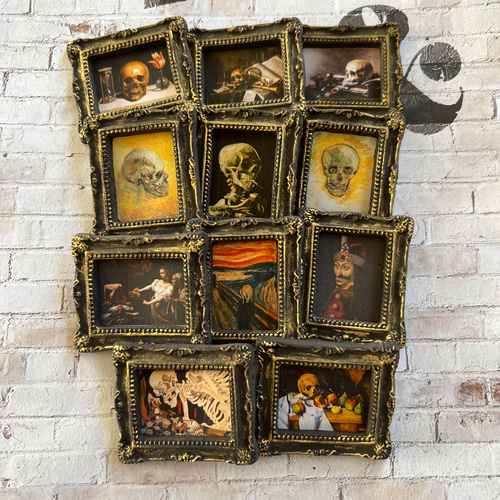 111】ミニチュア絵画 怖い絵シリーズ第1弾 その他素材 E.kloran 通販