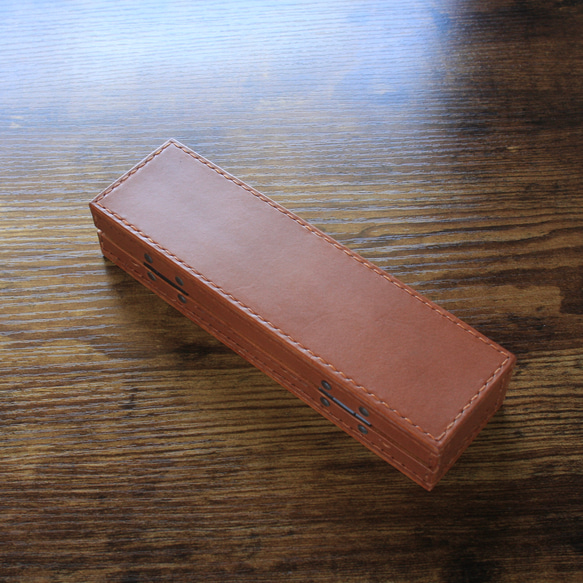 大人のペンケース（イタリアンレザー　茶）No.007 ペンケース PET2345127871(17850円)