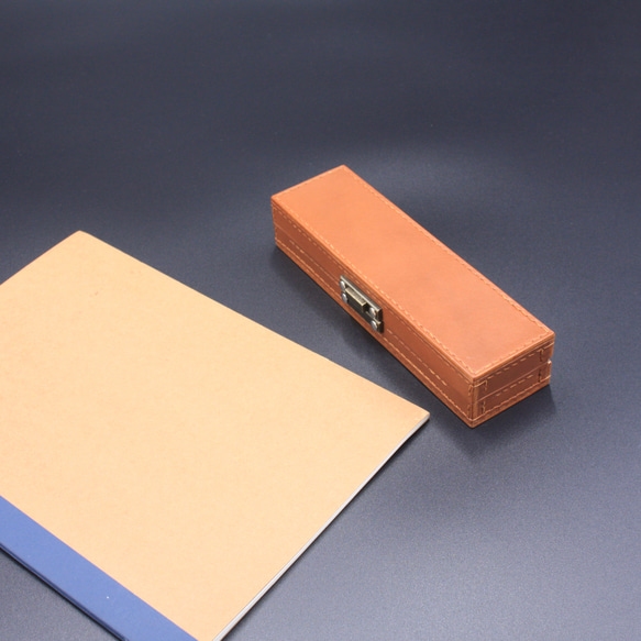 大人のペンケース（イタリアンレザー　茶）No.007 ペンケース PET2345127871(17850円)