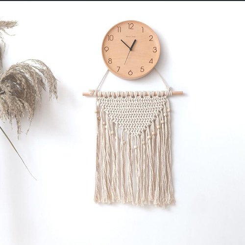 belaDESIGN ベラデザイン オリジナル木製凹型掛け時計 掛け時計