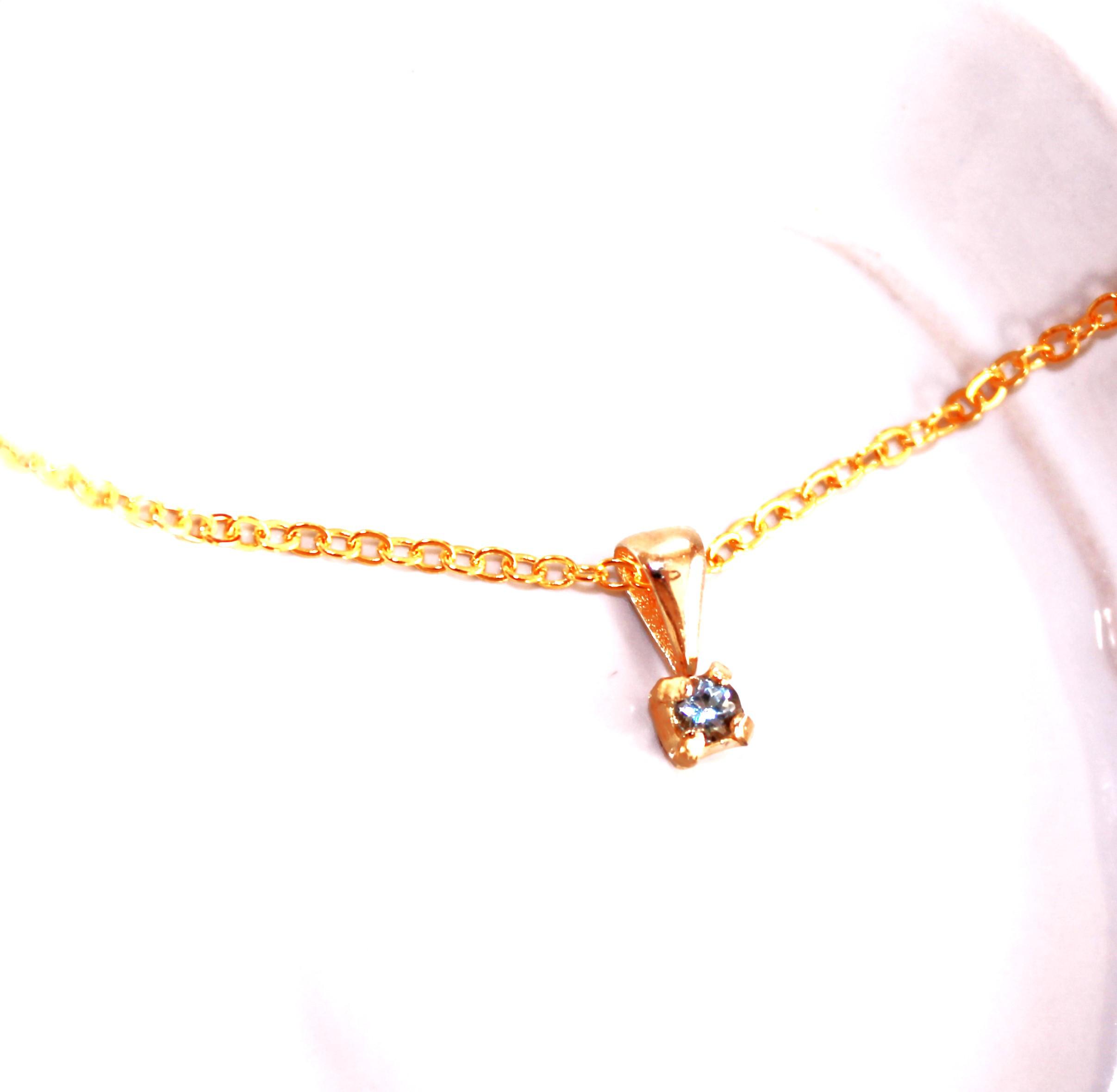 - aqua - K10 Aquamarine Necklace
