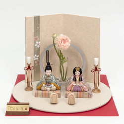 江戸木目込 しあわせパンダ 江戸紫 柿沼東光作 その他置物 Kakinuma